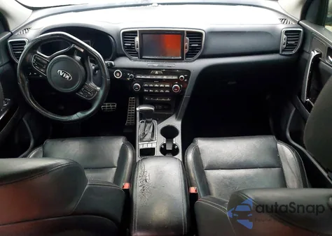 2017 Kia Sportage Sx from USA, damaged, VIN KNDPR3A69H7048866